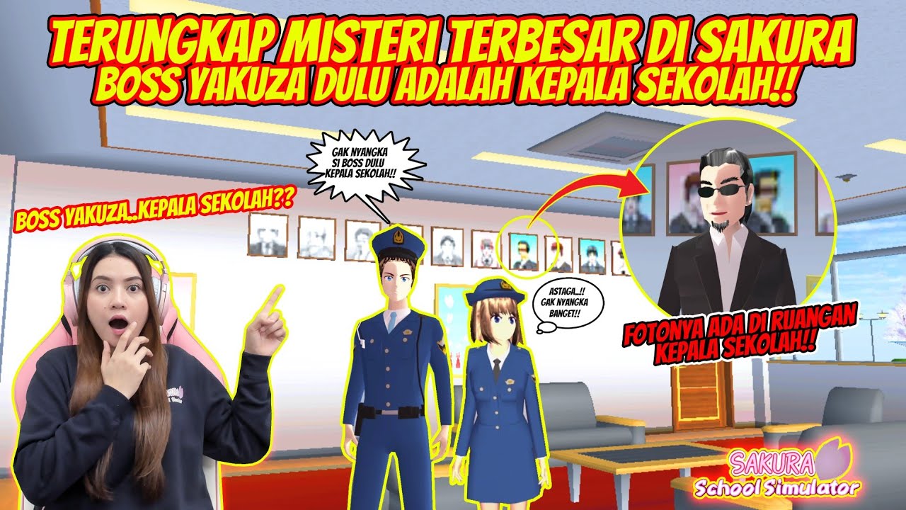 TERBONGKAR JUGA...TERNYATA DULU BOSS YAKUZA ADALAH KEPALA SEKOLAH?? SAKURA SCHOOL SIMULATOR-PART 543