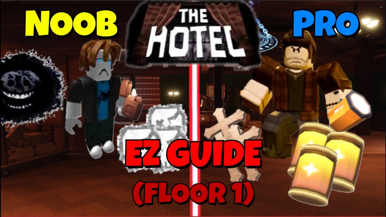 how to beat *HOTEL* in roblox *DOORS* (guide)