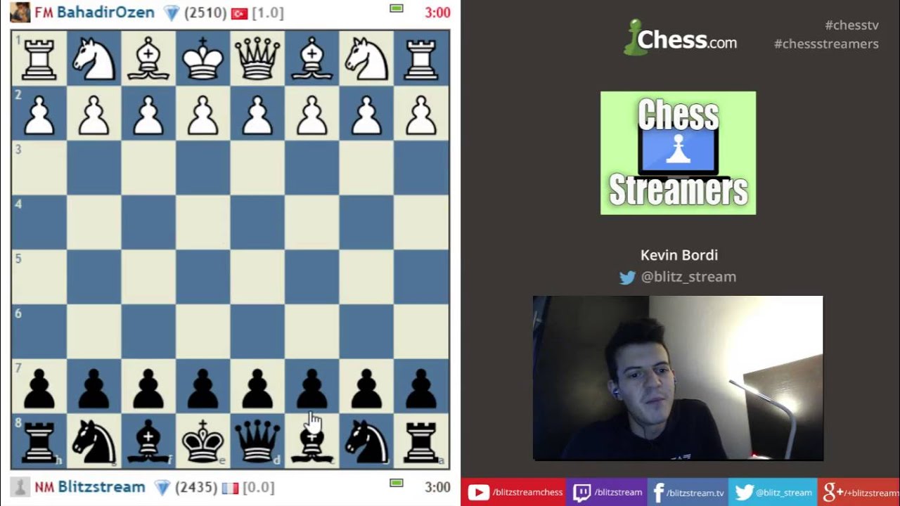 Just a Blitz #59 Two chess games against the insanely strong FM Bahadir Ozen