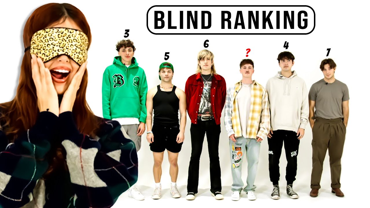 Blind Ranking 6 Guys Based Off Looks and Personality