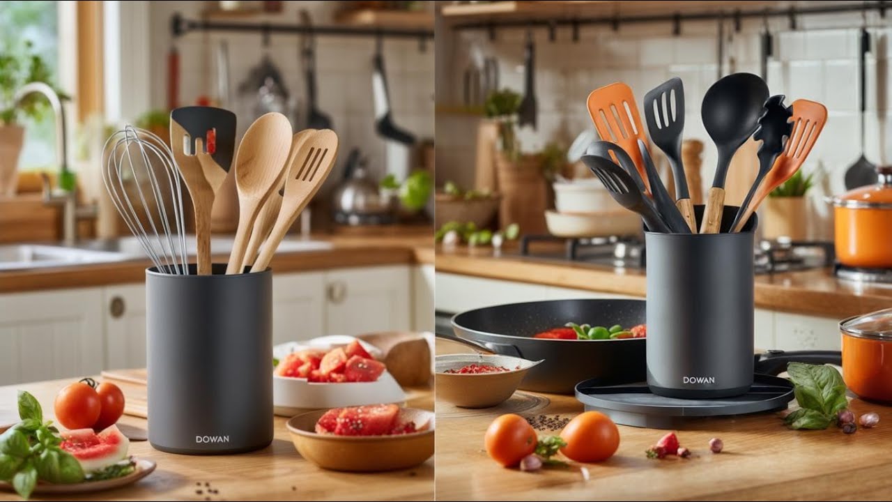 Top 10 Kitchen Utensil Holders & Caddies for Every Style
