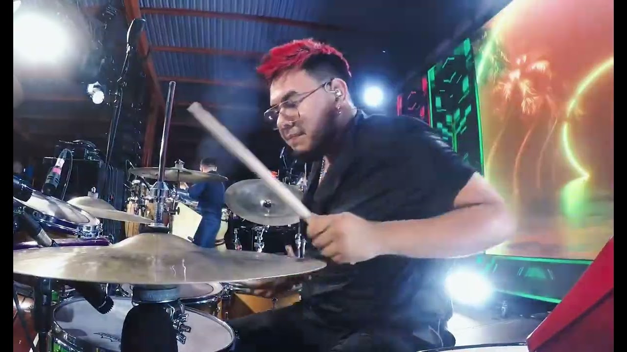 Drum CAM - “Coqueta” - Jona López baterista La Firma