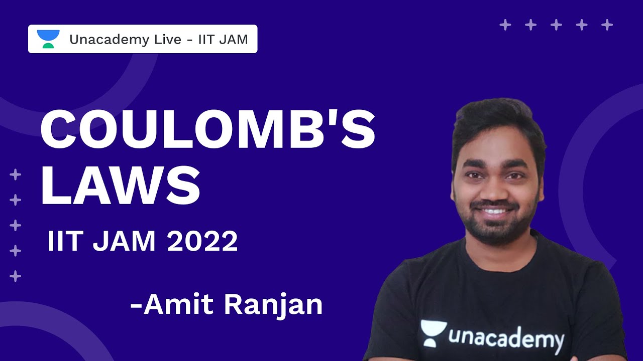 Coulomb's Laws | IITJAM 2022 || Physics || Unacademy Live IIT JAM by Amit Ranjan
