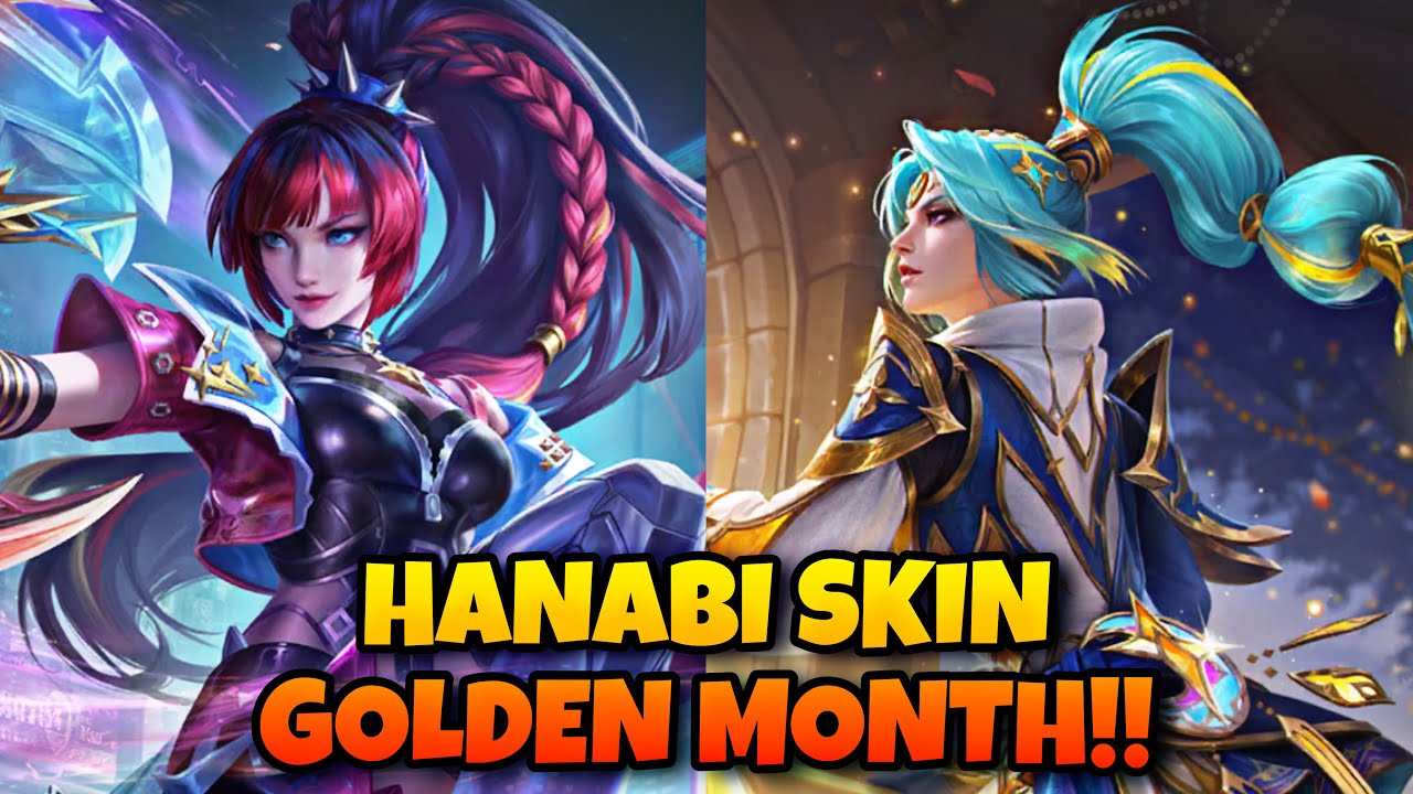 HANABI DAPET SKIN GOLDEN MONTH ? SIAP