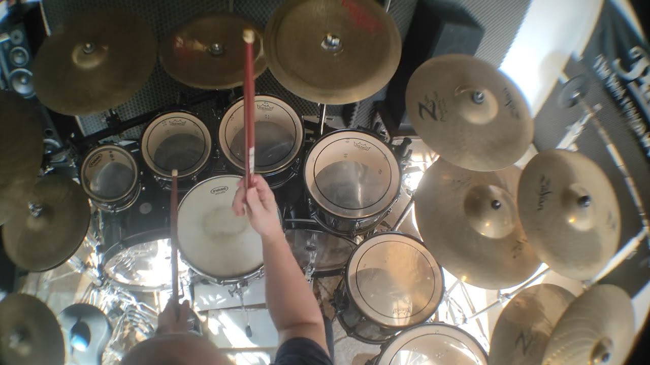 Behemoth + Sabbath Mather (drum cover)( 4K )Mareczko drummer na YouTube)(demo 2)