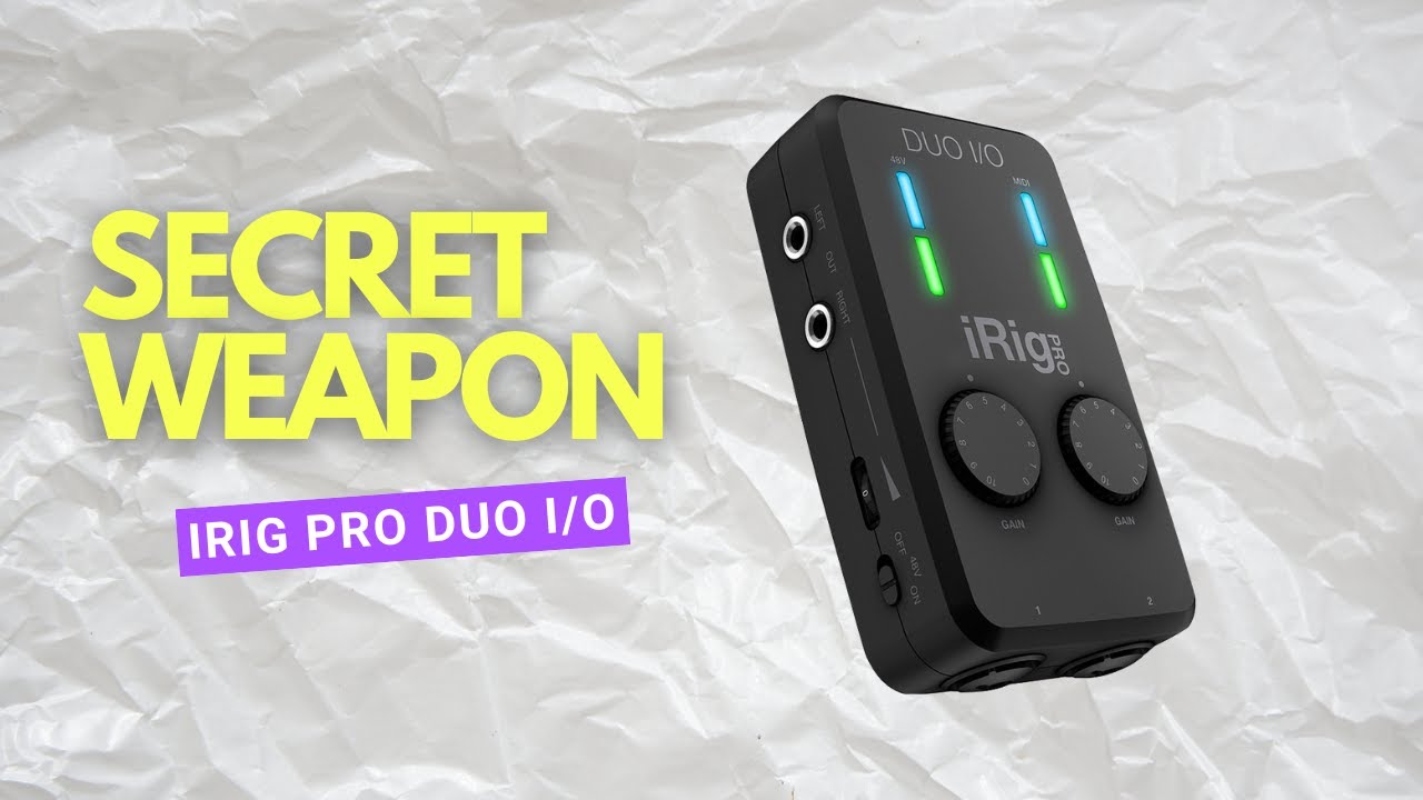 The SECRET Weapon for Musicians & Creators: iRig Pro Duo I/O Unboxed & Reviewed (You NEED This!)
