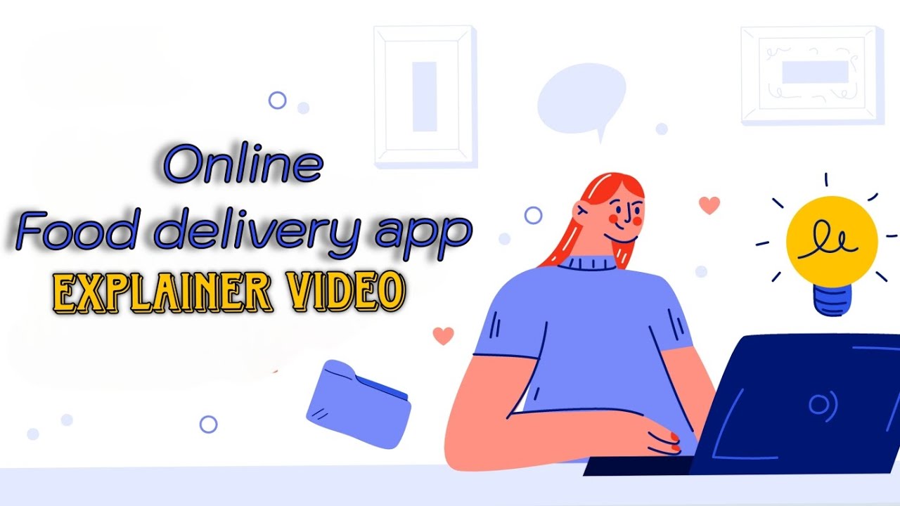 Explainer Video for online food delivery app 👍 || 