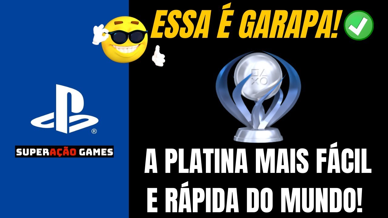 PLATINA F&Aacute;CIL R&Aacute;PIDA e BARATA! ESSA &Eacute; GARAPA! 😎✌