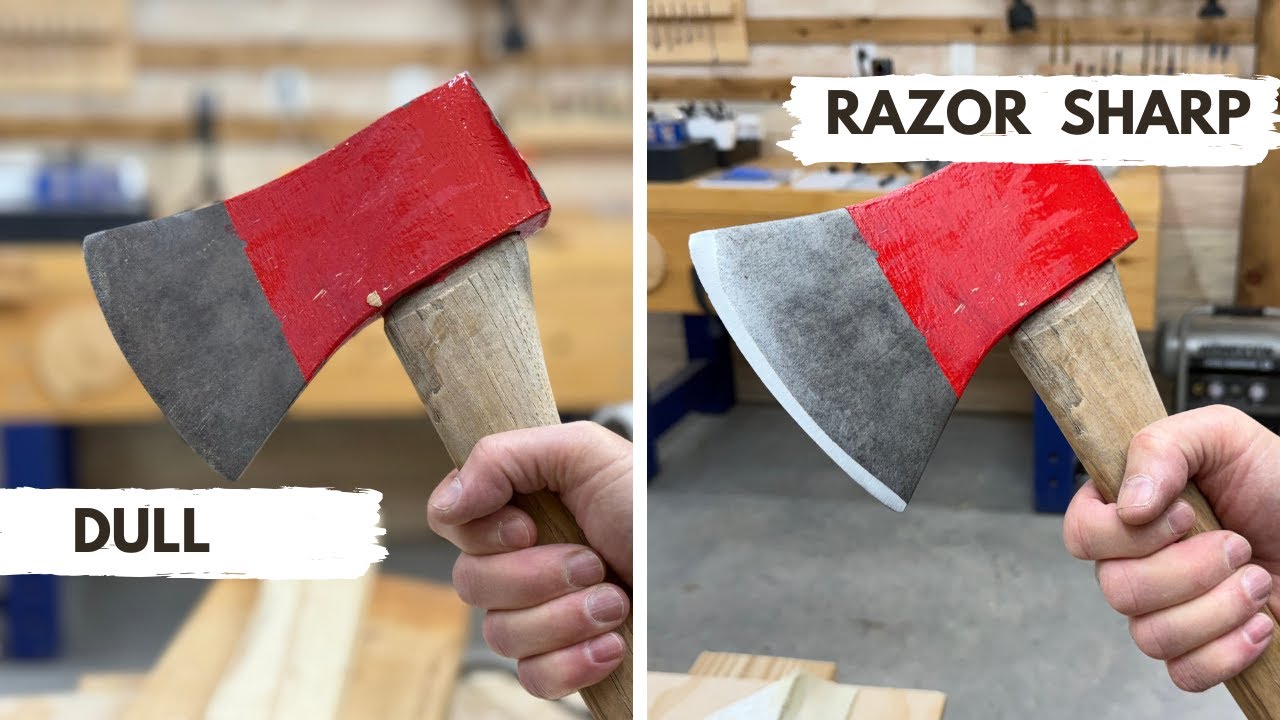 🪓 This Axe Was Useless &mdash; Now It&rsquo;s Razor Sharp
