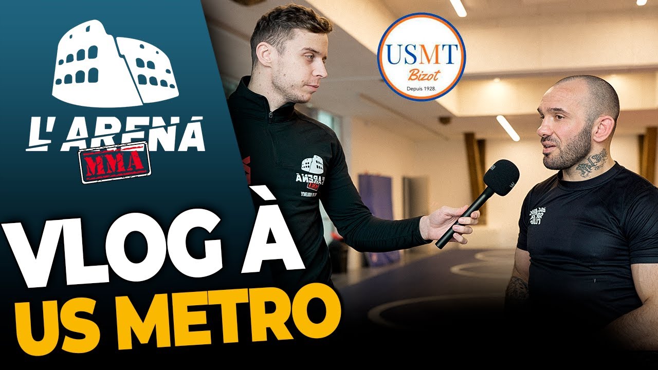 Johnny Frachey nous accueil &agrave; l&rsquo;US Metro - Vlog
