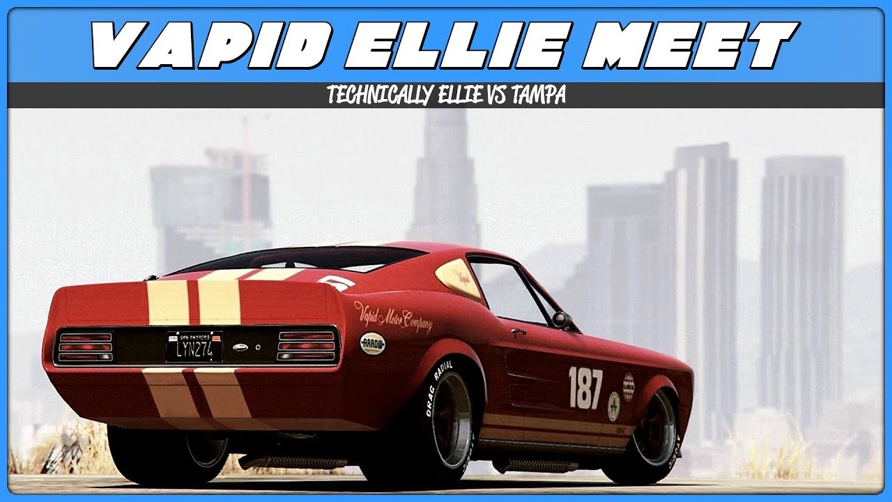 VAPID ELLIE ONLY! (GTA 5 Online Car Meet)