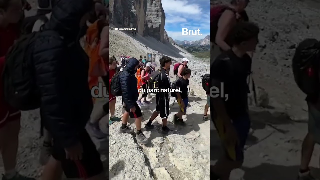 En Italie, des locaux installent des tourniquets payants pour protester contre le surtourisme.