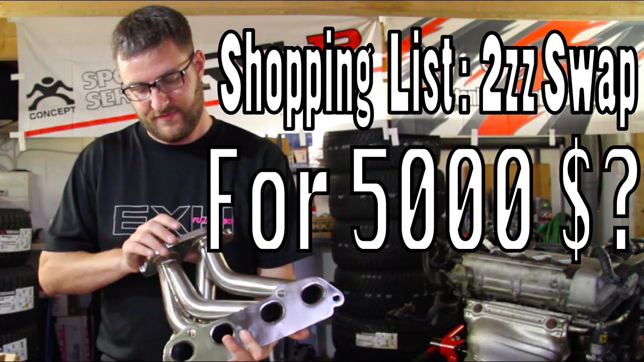EP4 Project Lotus Hunter: Что нужно для замены 2ZZ на Toyota Mr2 ZZW30? Полный список