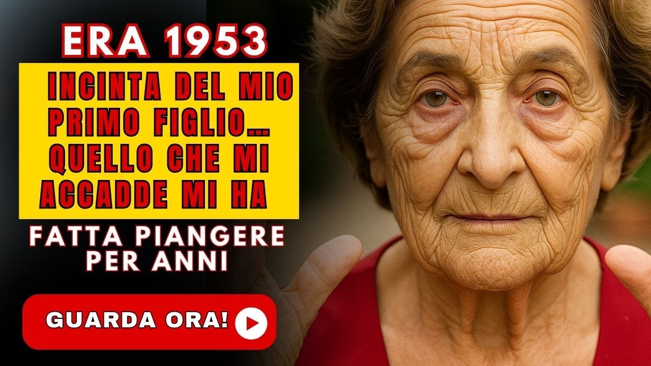 ERA IL 1953 ASPETTAVO UN BAMBINO A SOLI QUINDICI ANNI… IL DOLORE CHE MI SEGNÒ PER SEMPRE