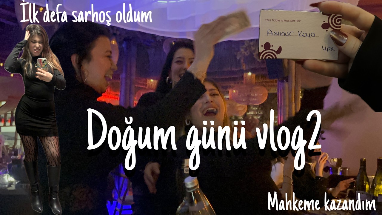 Doğum Günü Vlog2 | Aslınur Kaya