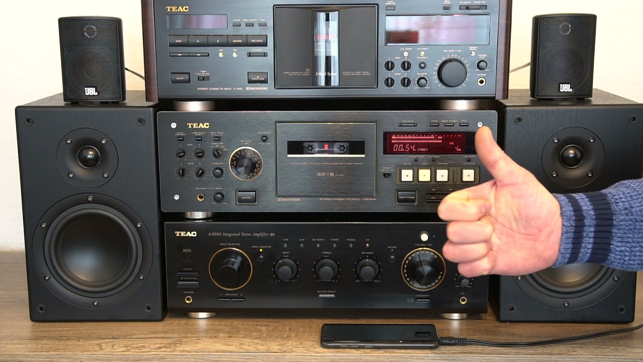 TEAC Stereo cassette deck V-6030s