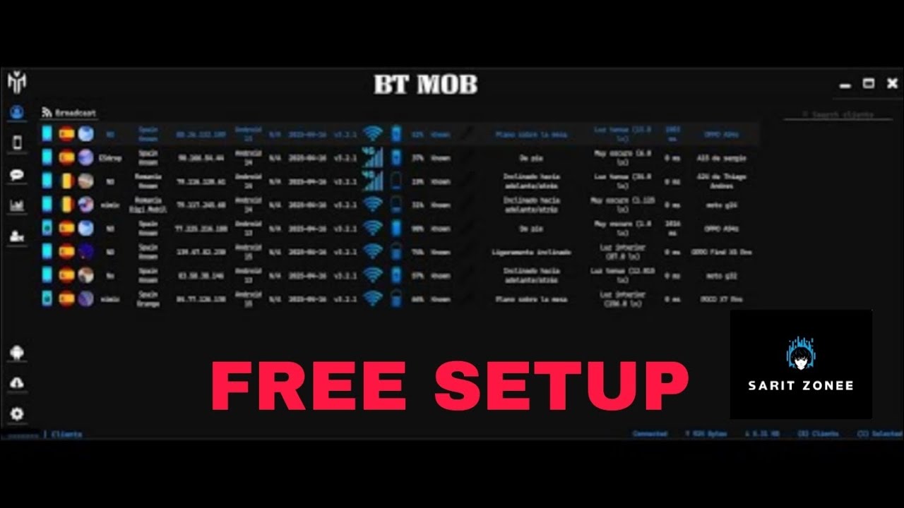 BT MOB Free Setup +live demo+ live hacking  TG-@saritzone