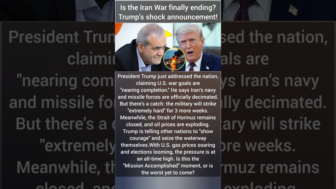 Trump Declares Victory? Iran War 