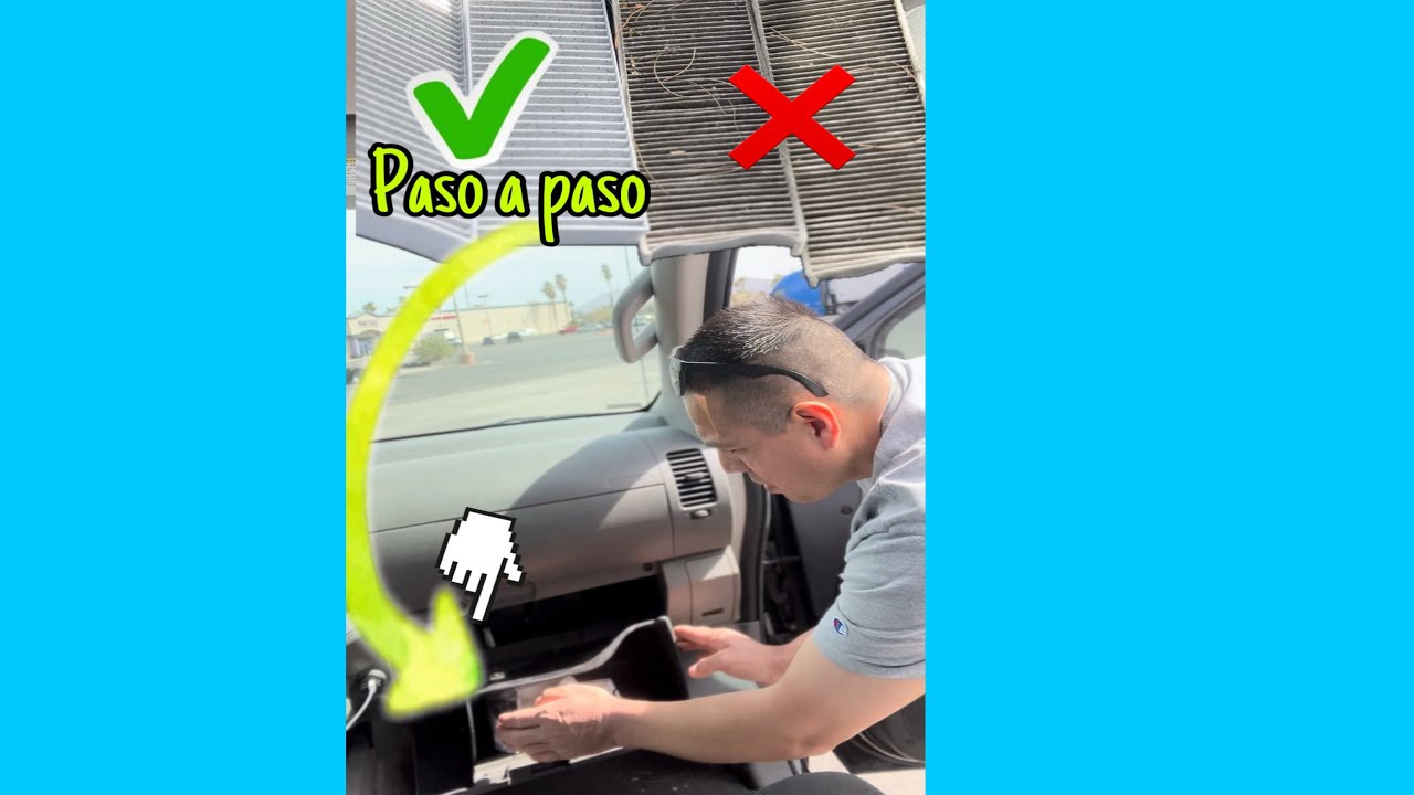 Nissan Frontier, 2018, cambio de filtro de aire de cabina