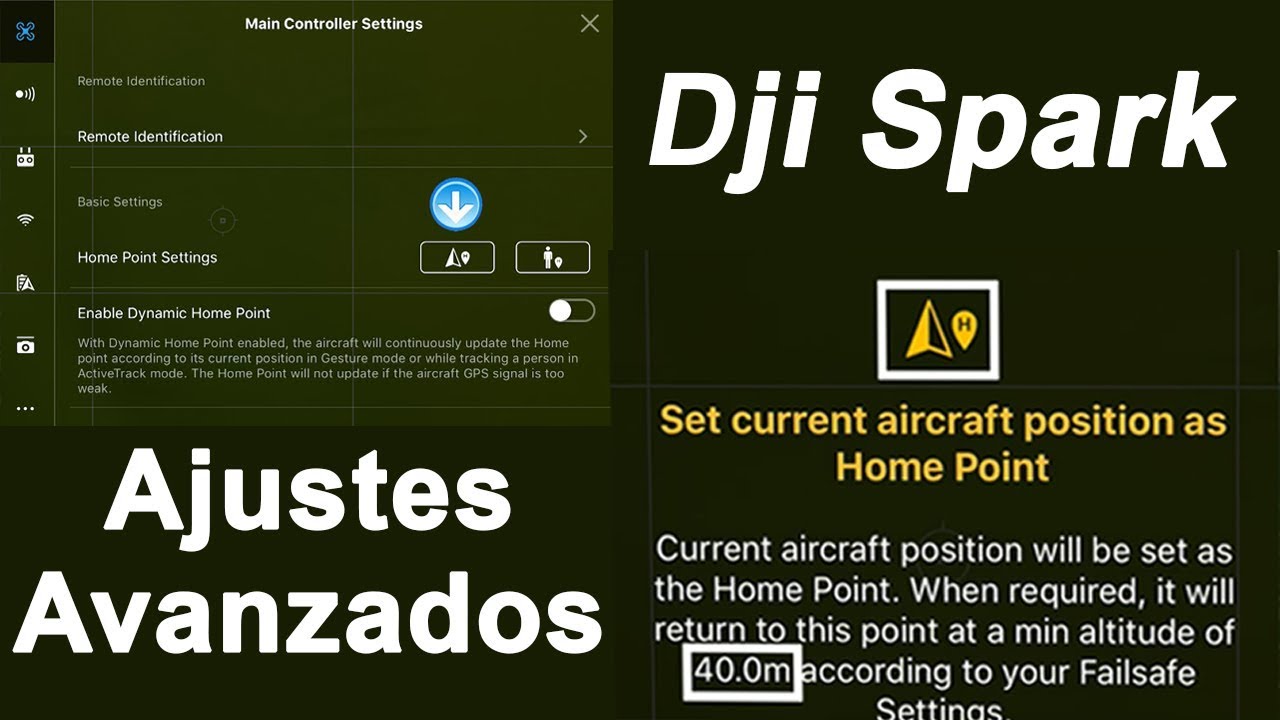 Hablemos del Spark: Ajustes Avanzados de Dji Go 4