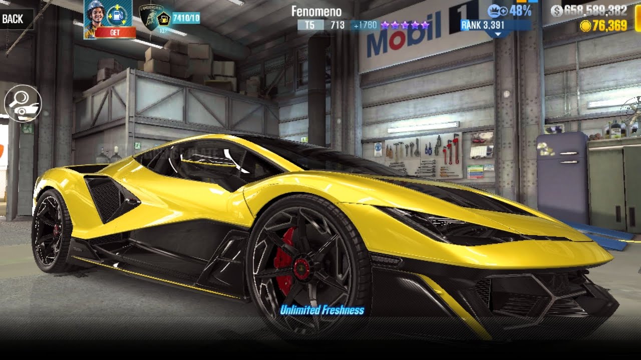 🏁Csr2🏁 Самый быстрый Lamborghini Fenomeno Схема настройки и переключения передач