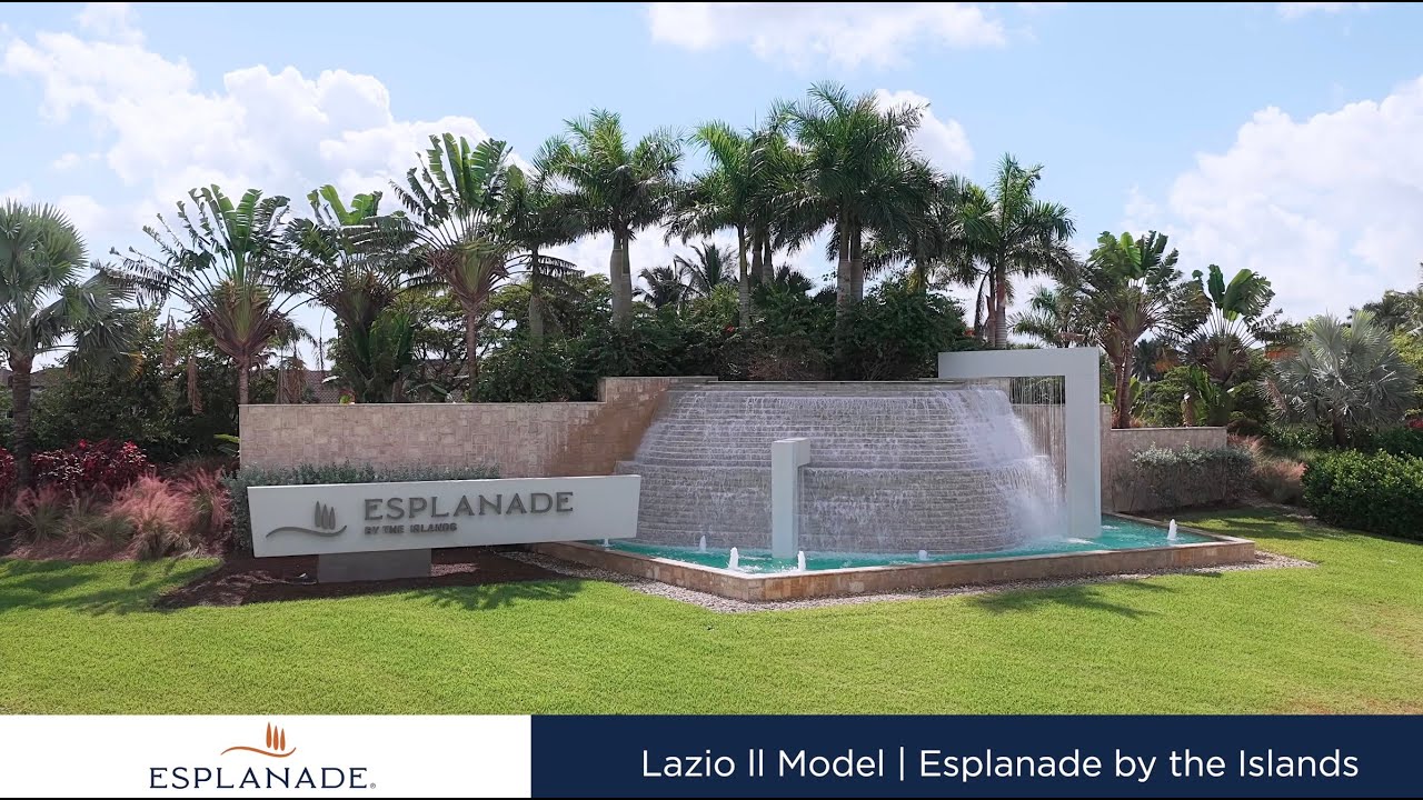 The Lazio ll Model at Esplanade by the Islands | Naples, FL