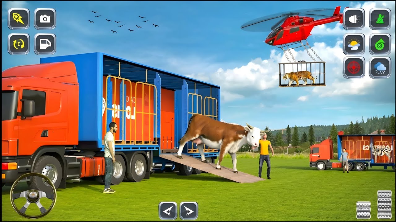 4x4 Offroad tractor Driving Simulator 3D - Drive 4x4 tractor Offroad Game - Android GamePlay Lv3 
