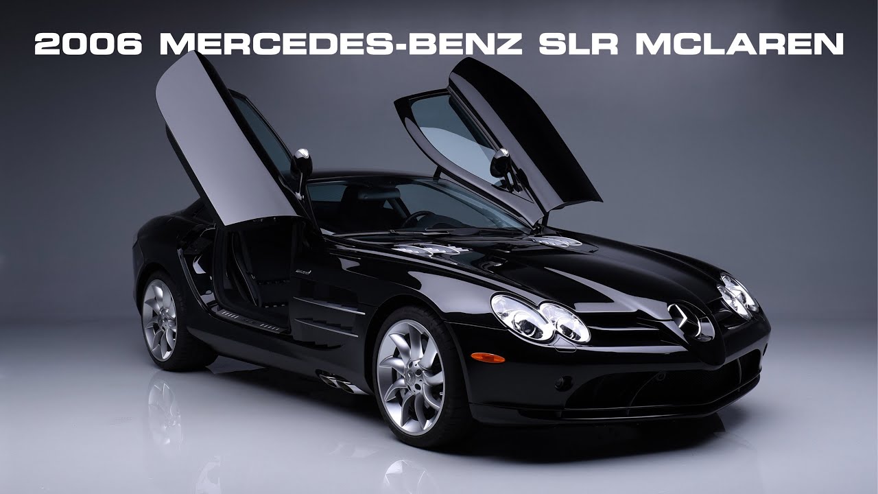 ПЕРВЫЙ ВЗГЛЯД // Mercedes-Benz SLR McLaren 2006 года — BARRETT-JACKSON, Осенний аукцион 2025 года...