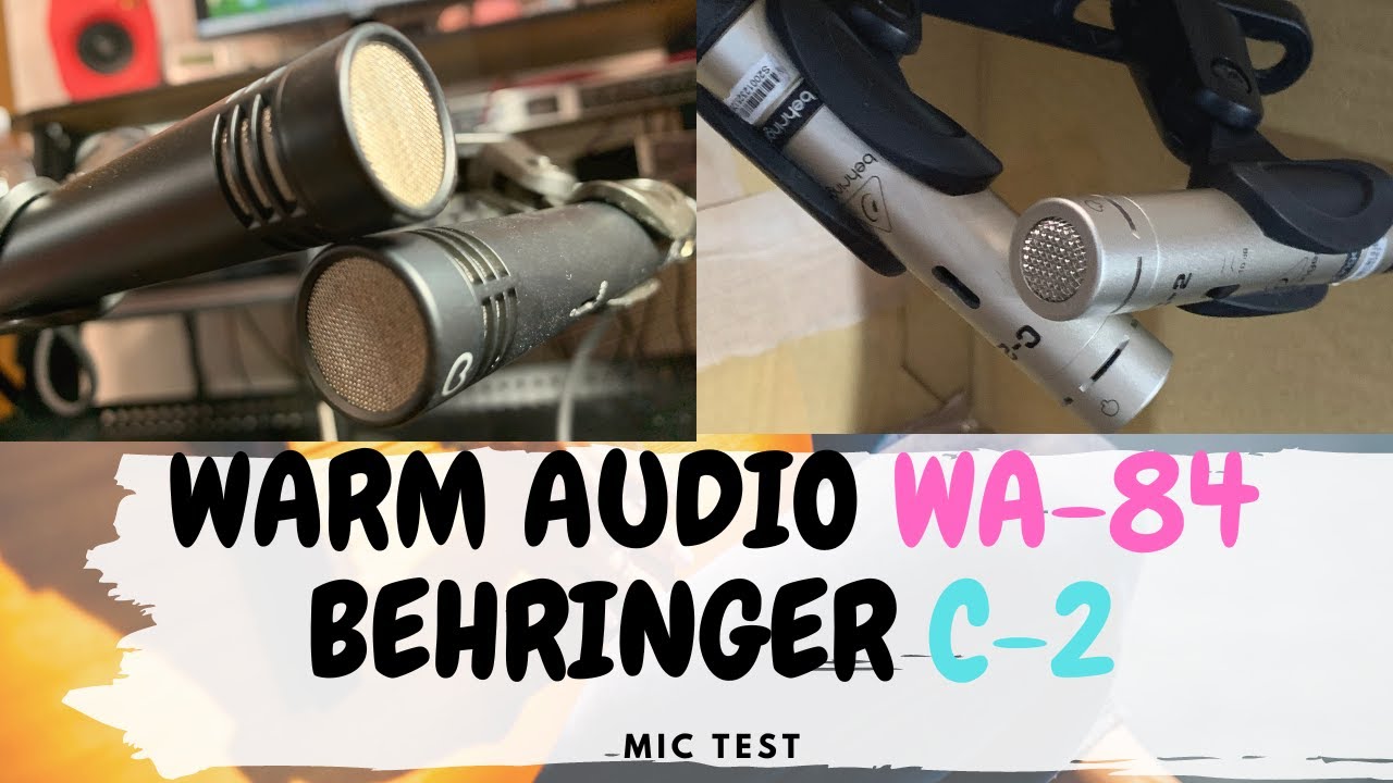 【コンデンサーマイク比較！】WARMAUDIO 