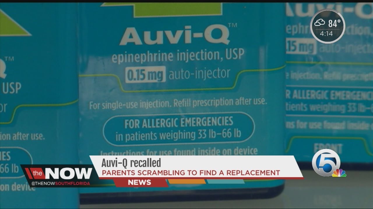 Auvi-Q recalled