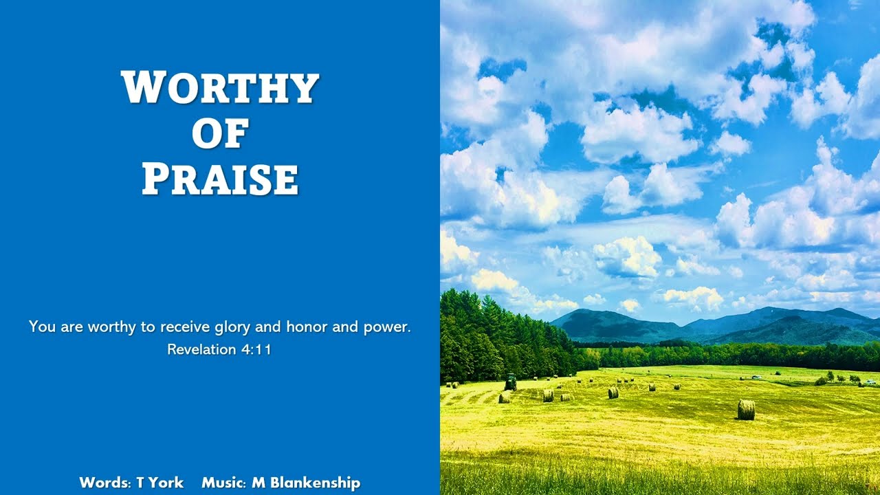 WORTHY OF WORSHIP (Vocals with lyrics)