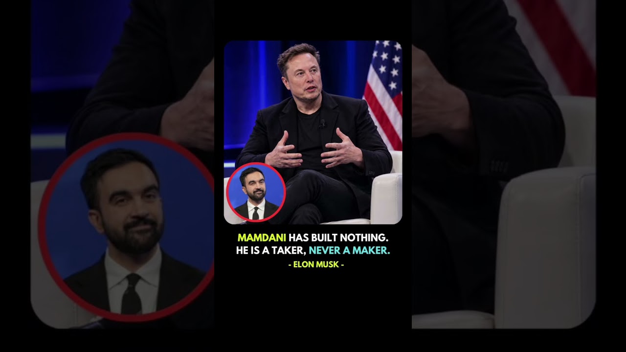 Elon Musk Slams Zohran Mamdani in Viral Political Clash! 🚀🗣️
