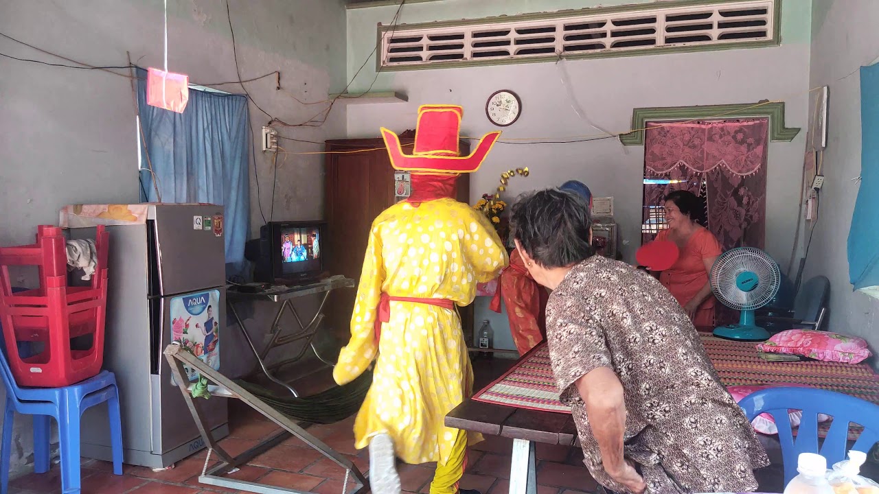 múa thần tài mùng 1 tết ở nhà ngoại🥰🥰🥰📣📢🔊🔉🔈
