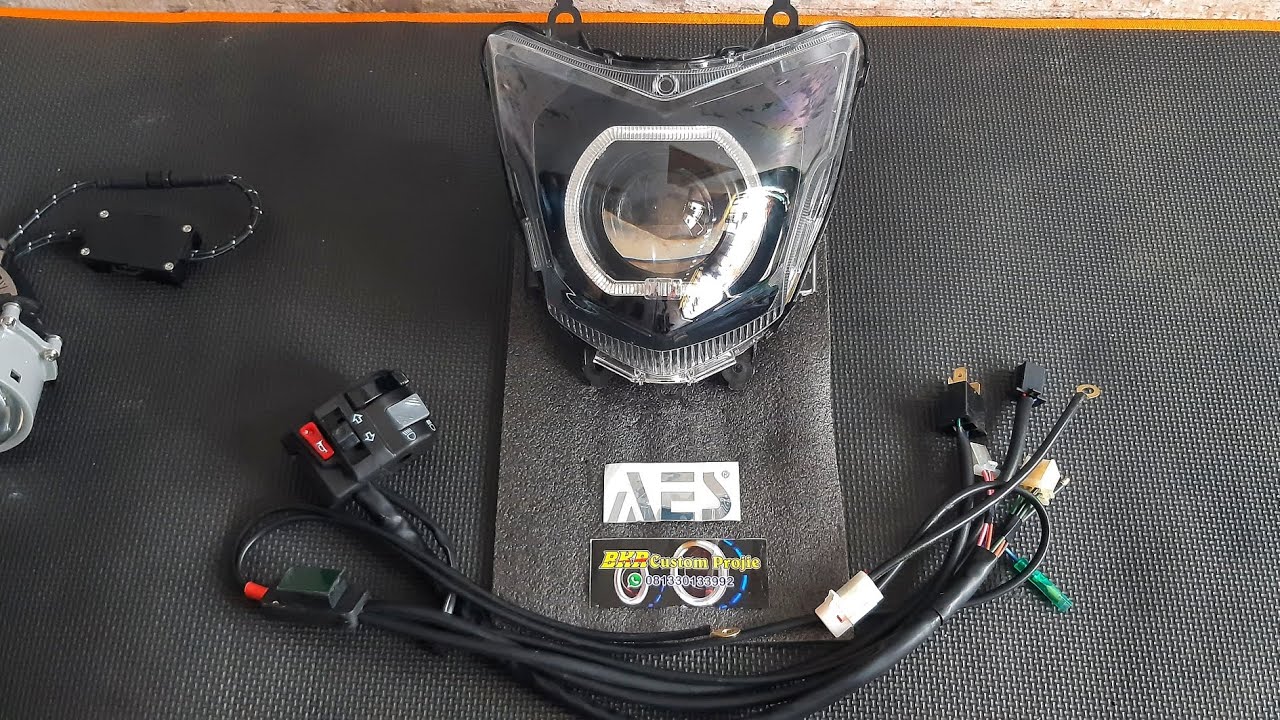 Cb150r bohlamp biled 35watt petunjuk pemasangan lamongan📍