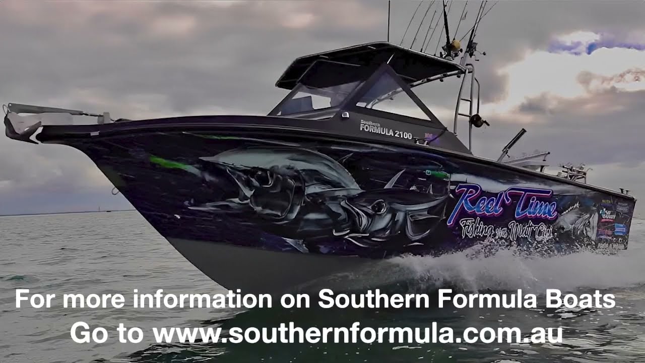 First marlin on Reel Time Fishing's Southern Formula 2100!