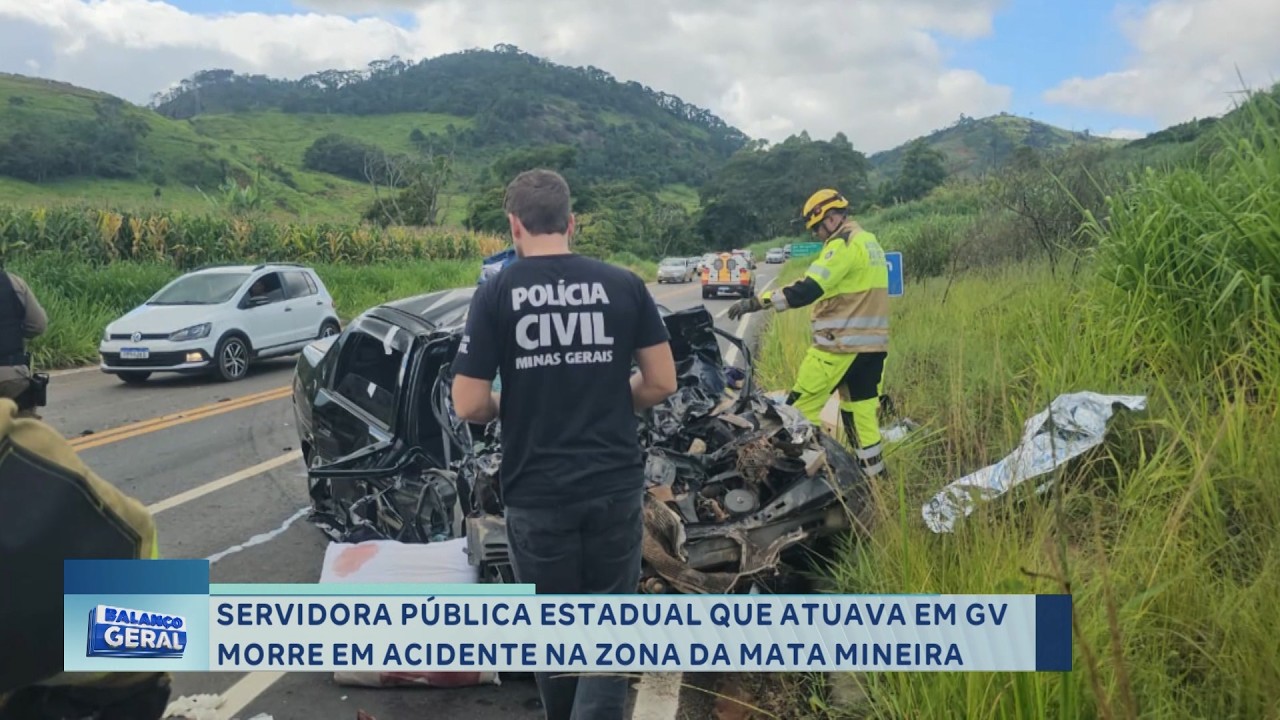 Carro x micro-ônibus: Servidora que atuava em GV morre na Zona da Mata.