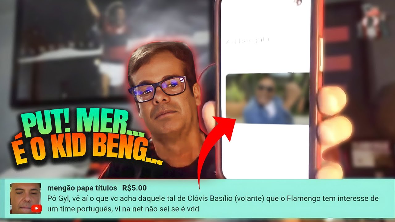 MANDARAM O NOME DE UM “JOGADOR” NO SUPERCHAT E O GIL CAIU!