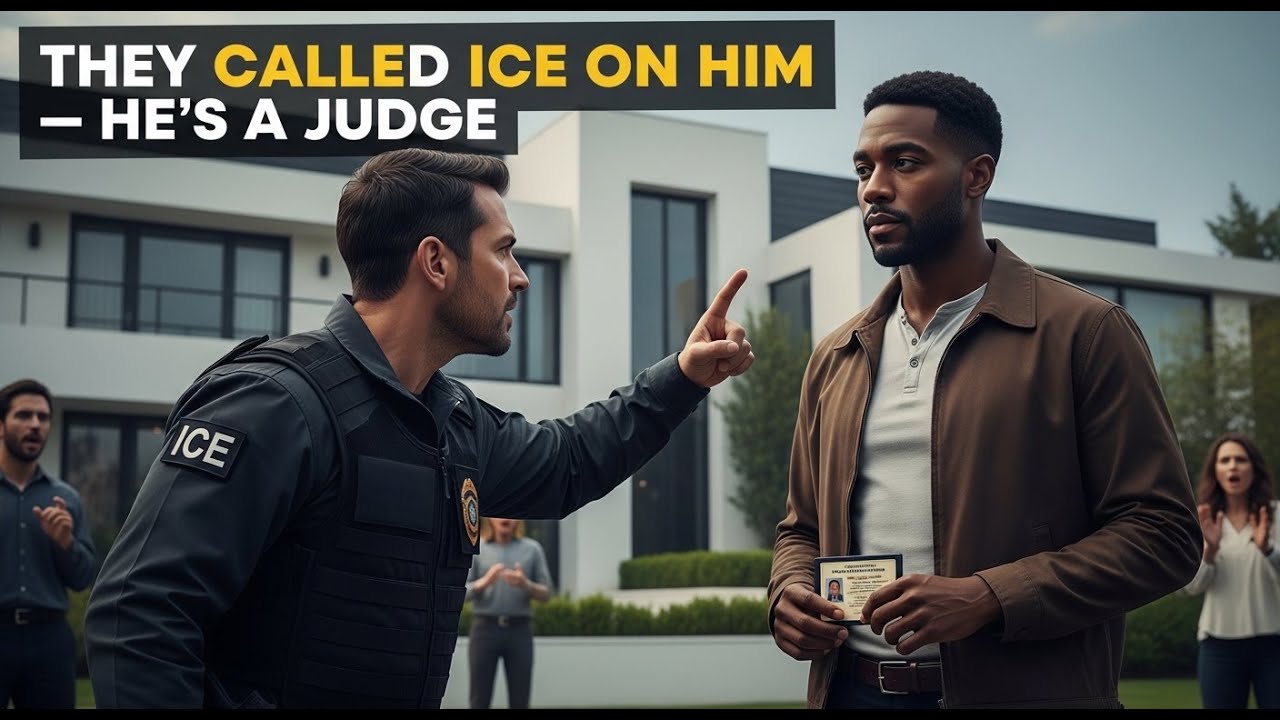 “ICE Called on Poor Black Man in White Neighborhood—He’s a Judge”