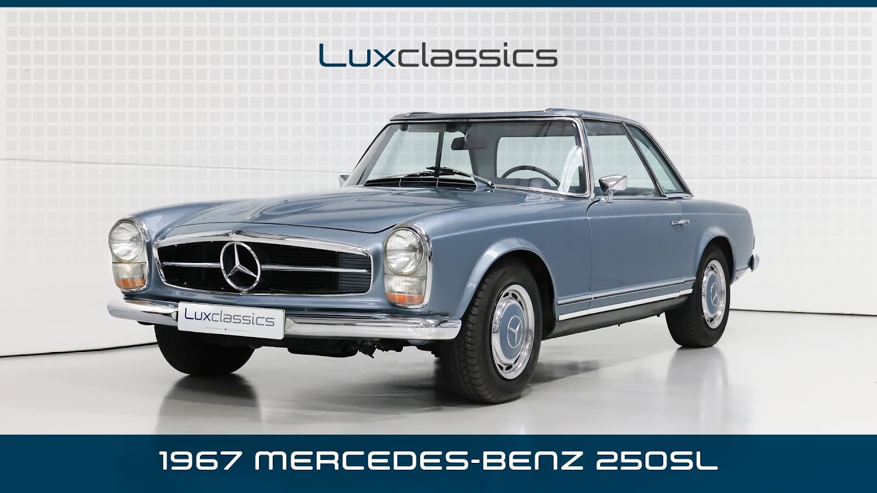 LUX CLASSICS 1967 MERCEDES BENZ 250SL W113 LEFT HAND DRIVE PAGODA  - SOLD