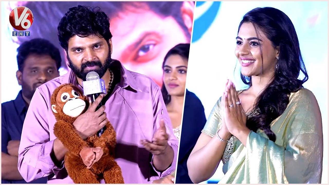 Hero Sree Vishnu Speech @ Vishnu Vinyasam Movie Pre Release Press Meet | V6Ent