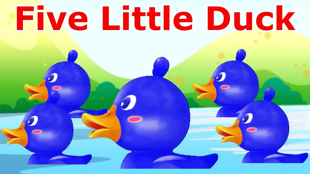 เพลง Five Little Duck I เพลงเด็กยิ้ม