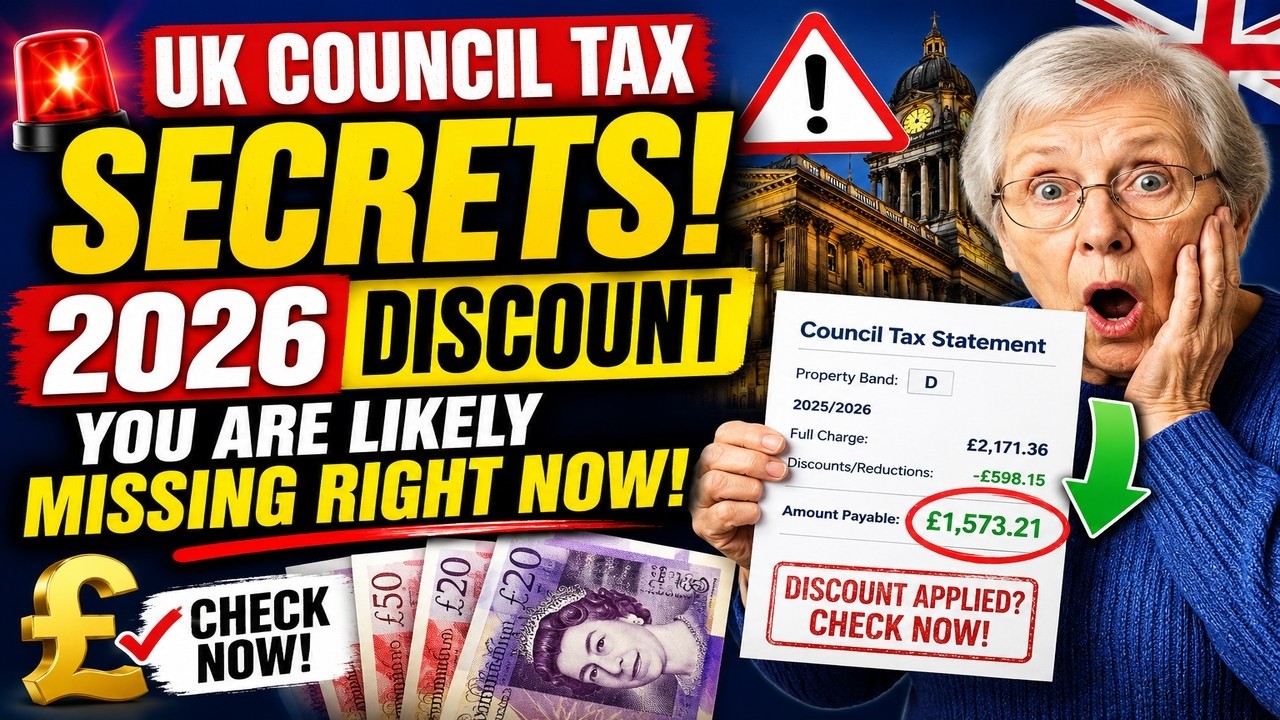 UK Council Tax Secret 2026 🚨 Thousands Missing This Discount &ndash; Check If You Can Save &pound;&pound;&pound; Today!