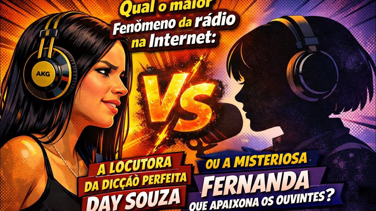 Day Souza ou a misteriosa Fernanda? Qual é o maior fenômeno da rádio na internet?