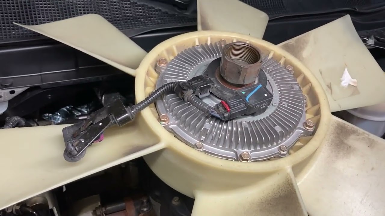 2019 Dodge Ram 3500 Cummins 6.7L fan hub removal