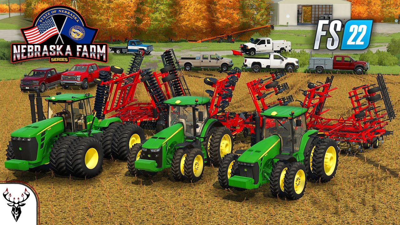 WINTER FIELD PREP USING 1,000+ HORSEPOWER!! (NEW IMPLEMENT DEMO)