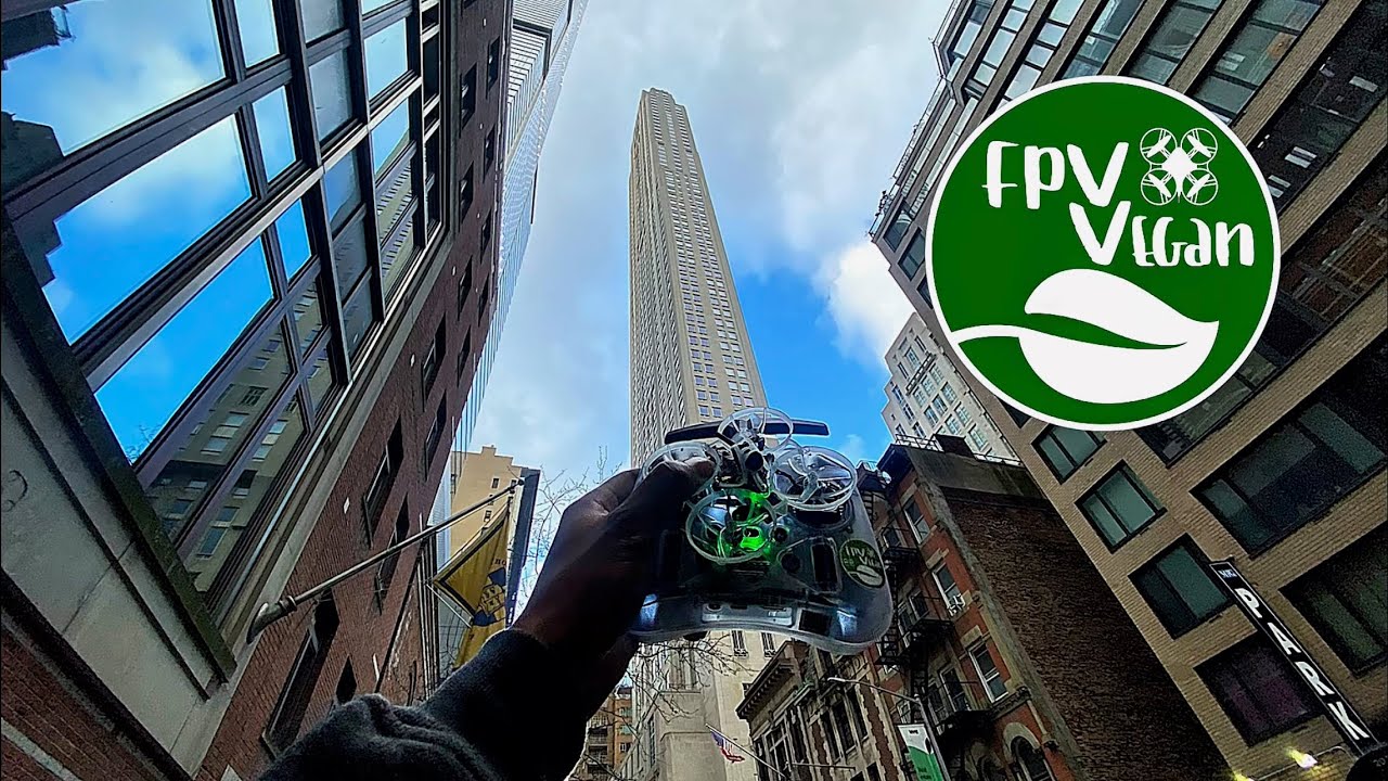 Здания для FPV-дайвинга в Нью-Йорке