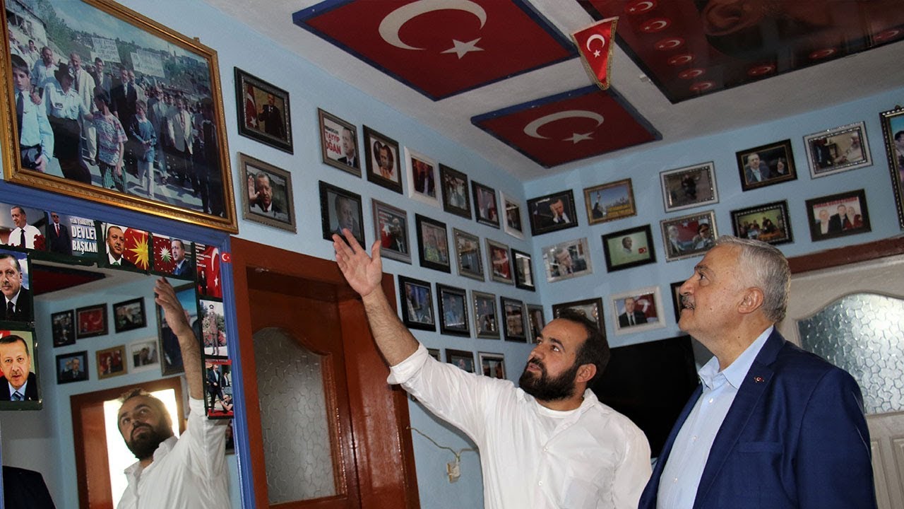 Cumhurbaşkanı Erdoğan Sevgisi Büyüdükçe Büyüdü Evine Sığmadı