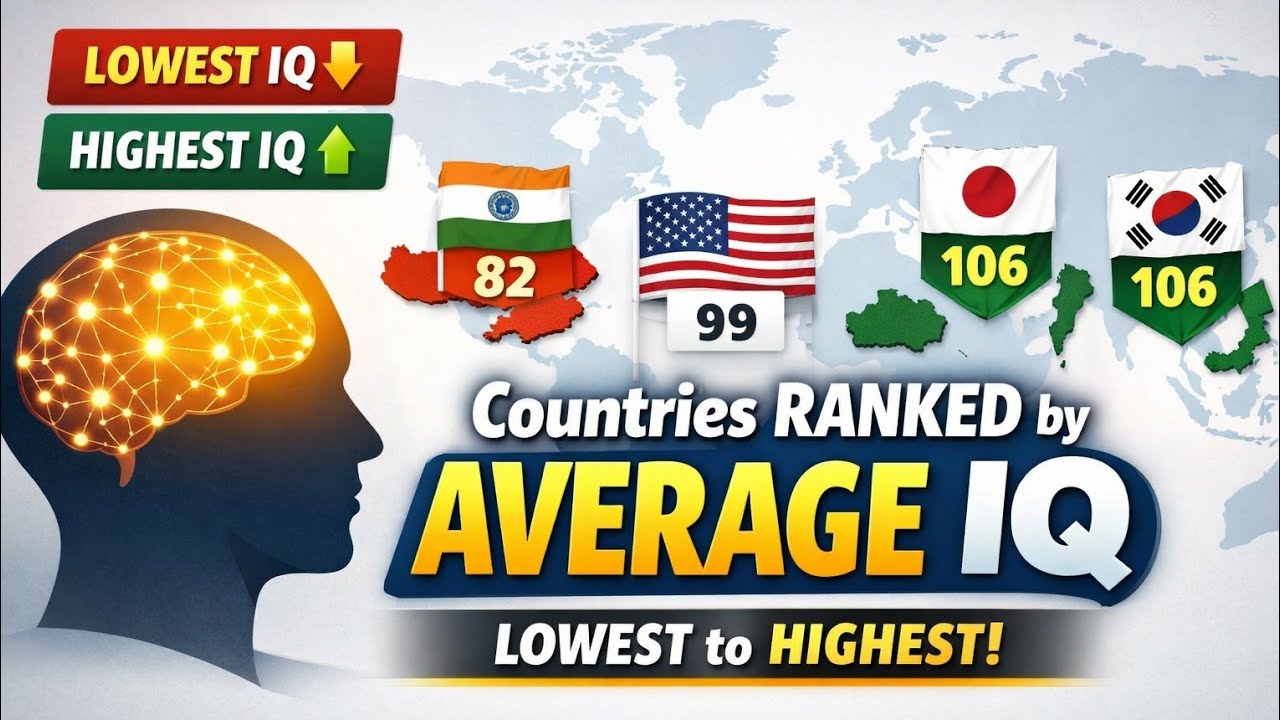 Which Country has Highest IQ? Global Data Ranking