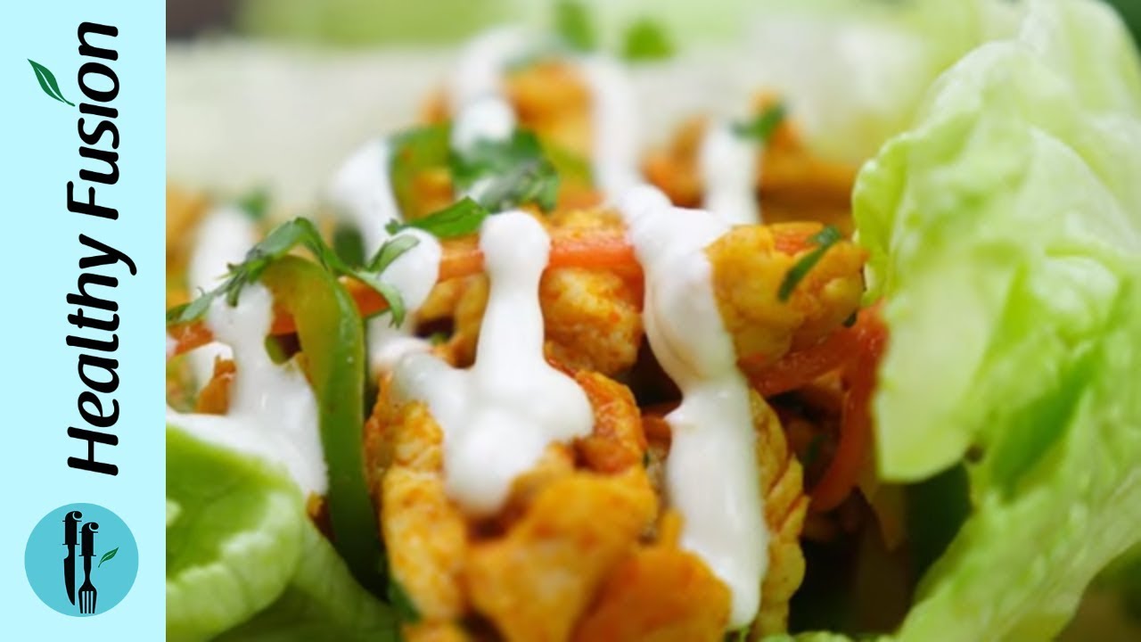 Lettuce Wraps Recipe By Healthy Food Fusion
