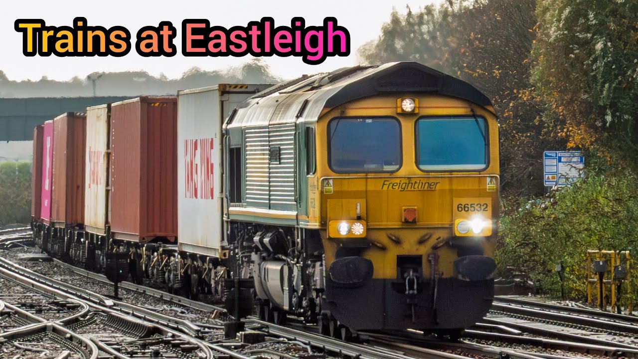 Trains at Eastleigh 31/10/25